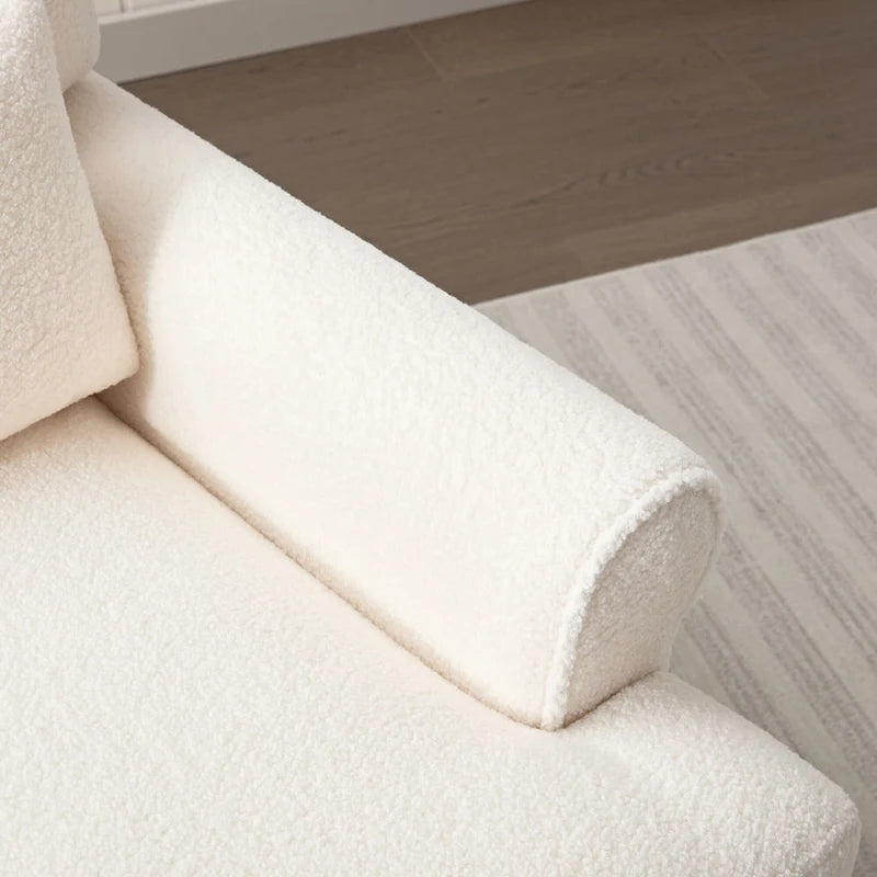 Fauteuil de salon en velours