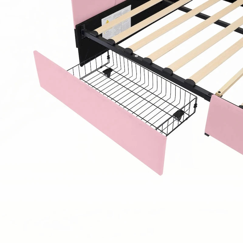 Canapé-lit rembourré grand format