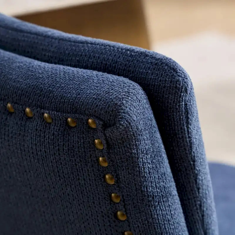 Chaise de salle à manger capitonnée double couche