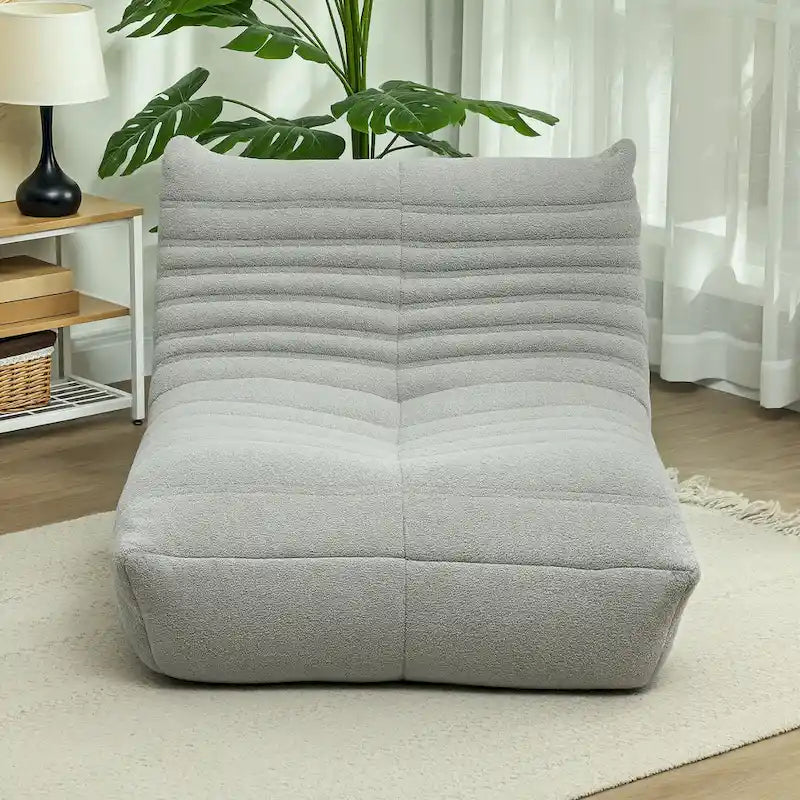 Fauteuil géant de cheminée pouf fauteuil