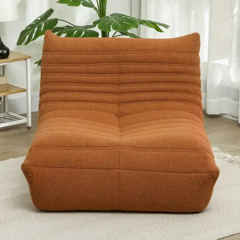 Fauteuil géant de cheminée pouf fauteuil