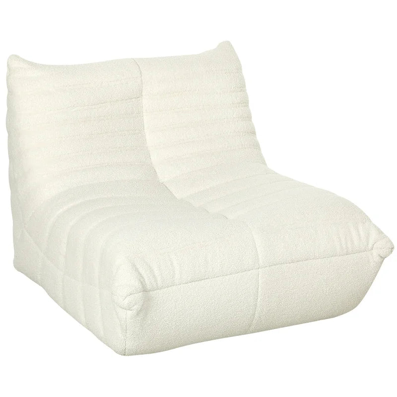 Fauteuil géant de cheminée pouf fauteuil