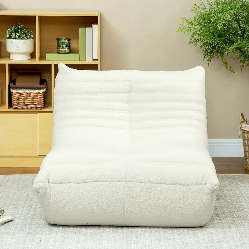 Fauteuil géant de cheminée pouf fauteuil
