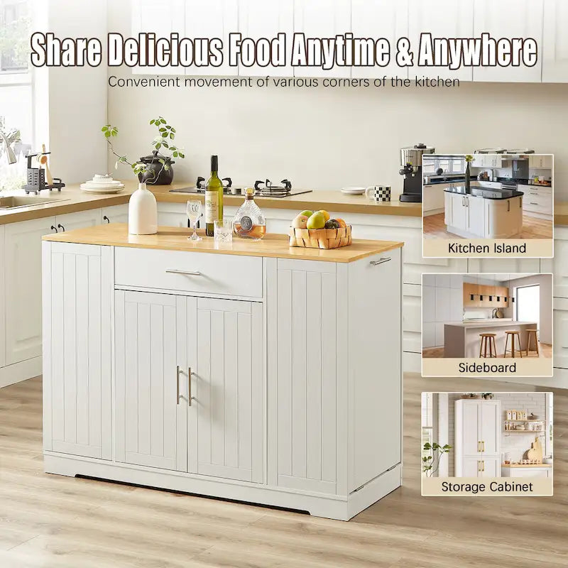 Grand îlot de cuisine
