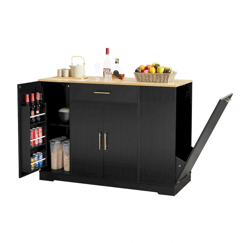 Grand îlot de cuisine