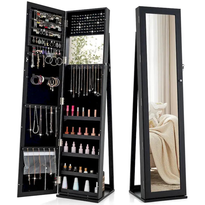 Meuble/armoire à bijoux avec miroir