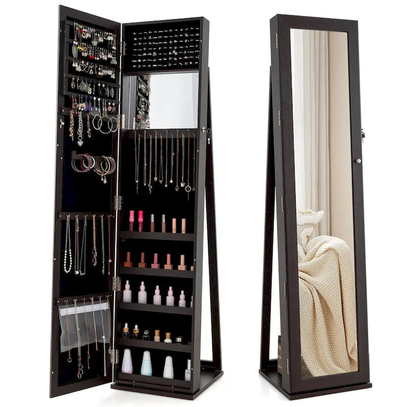 Meuble/armoire à bijoux avec miroir