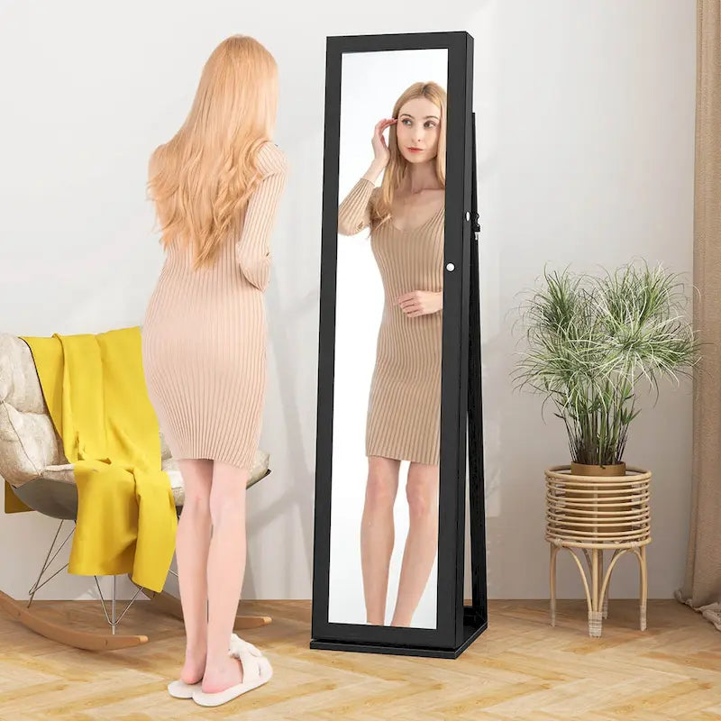 Meuble/armoire à bijoux avec miroir