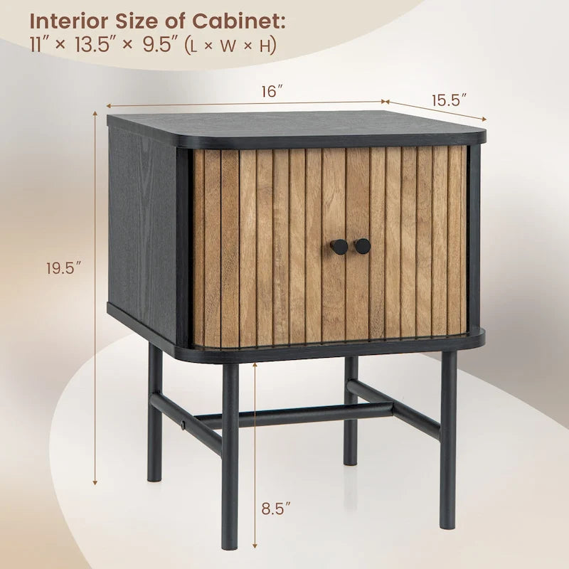 Table d'appoint compacte et moderne