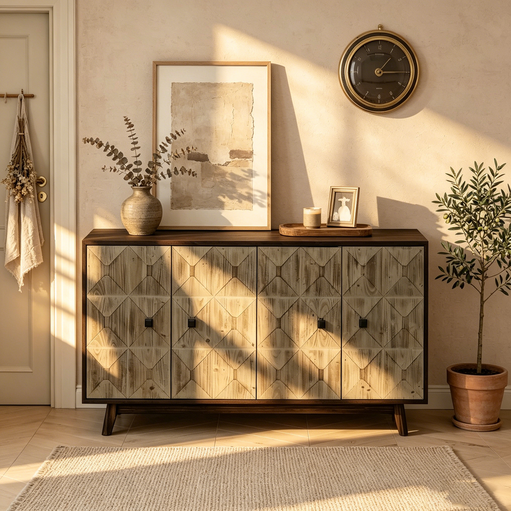 59.84 Buffet vintage 4 portes