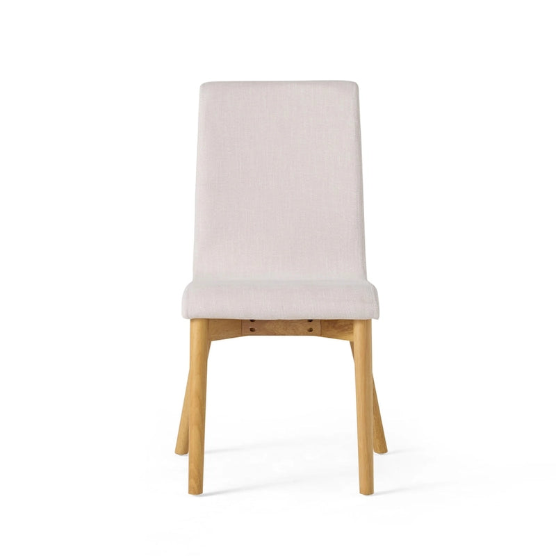 Chaises de salle à manger en tissu de style médiéval
