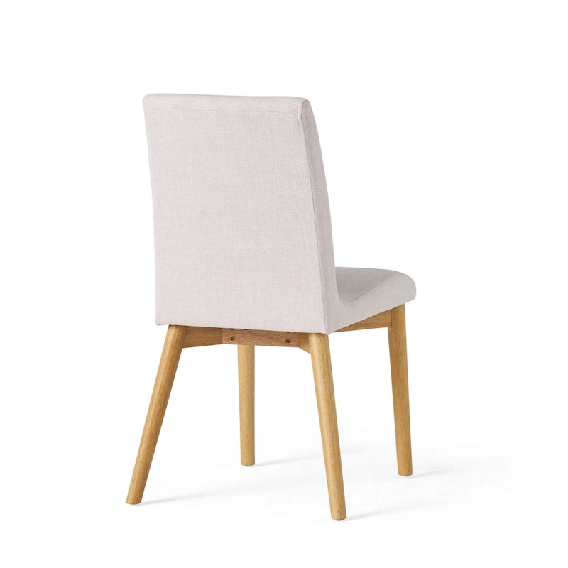 Chaises de salle à manger en tissu de style médiéval