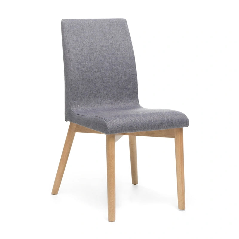 Chaises de salle à manger en tissu de style médiéval