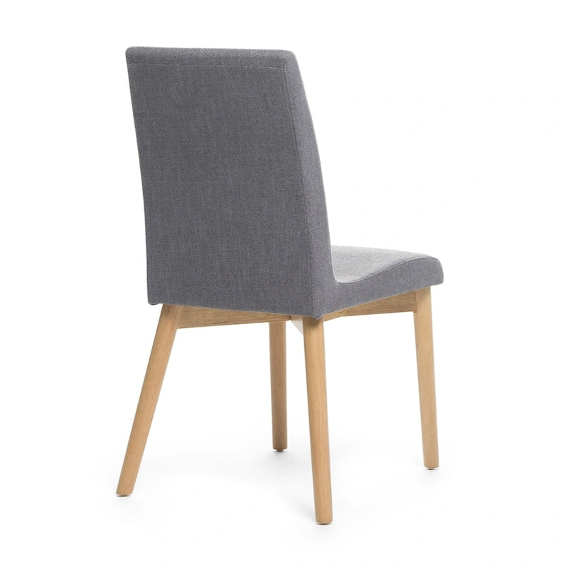 Chaises de salle à manger en tissu de style médiéval