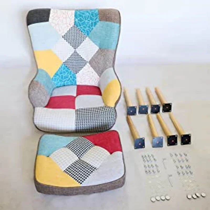 Fauteuil de relaxation avec repose-pieds