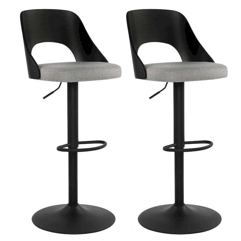 Tabourets de bar pivotants réglables