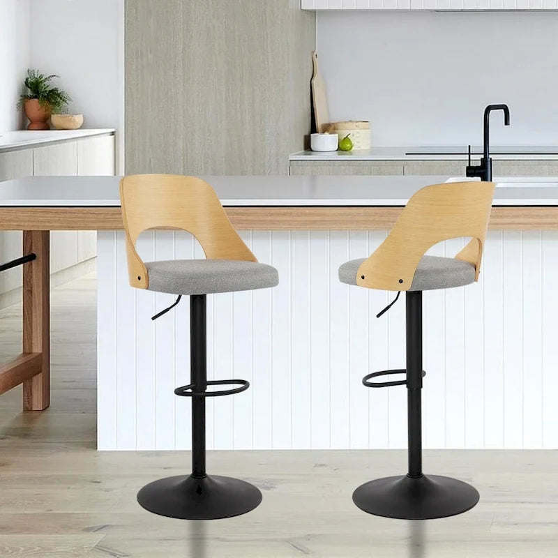Tabourets de bar pivotants réglables