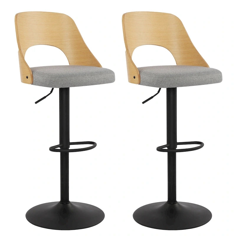 Tabourets de bar pivotants réglables