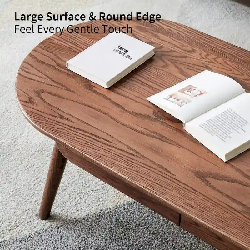 Table basse plateau bois massif