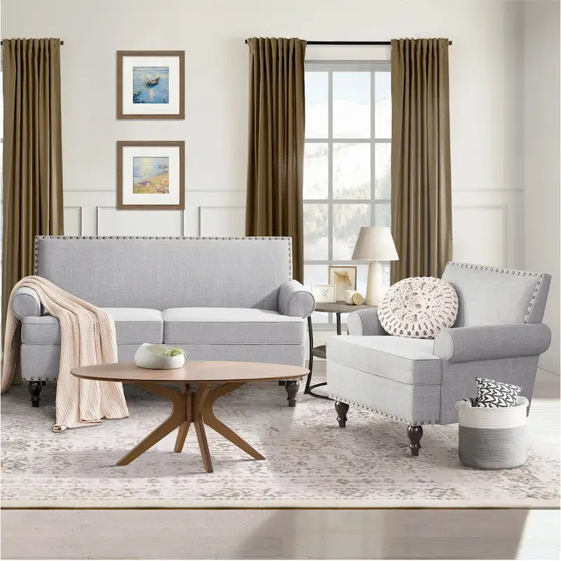 Fauteuils et causeuses en tissu