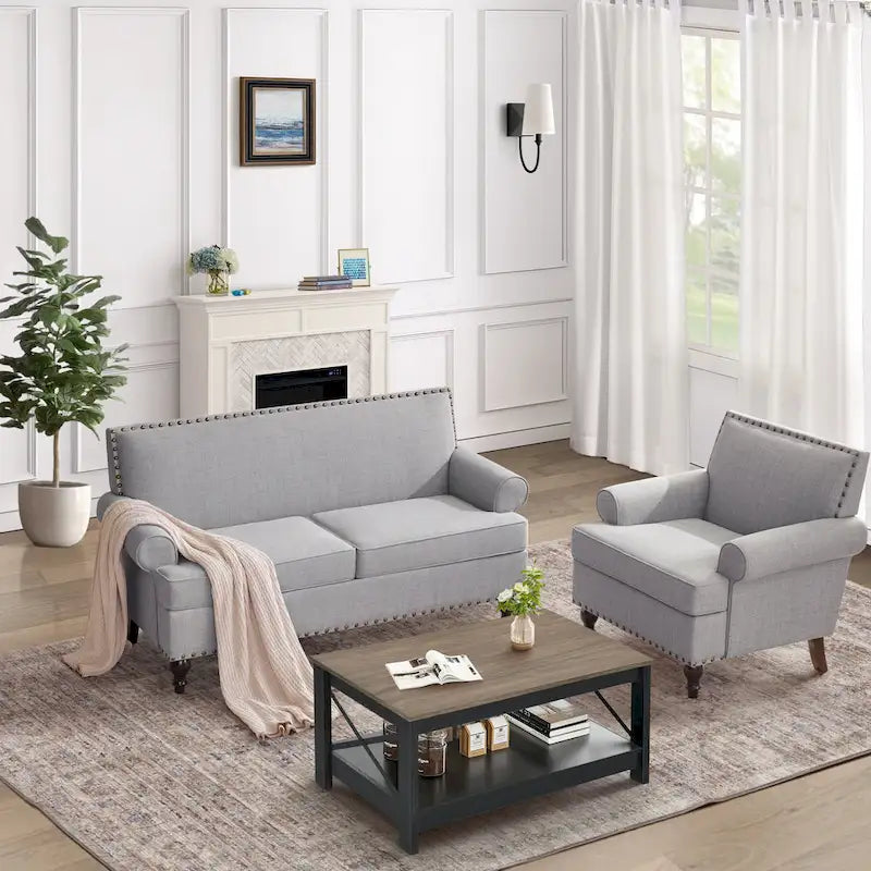 Fauteuils et causeuses en tissu