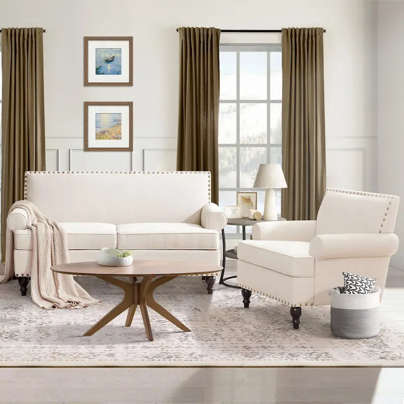 Fauteuils et causeuses en tissu
