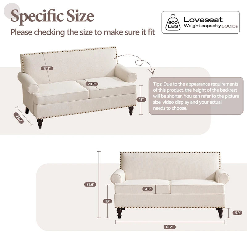 Fauteuils et causeuses en tissu