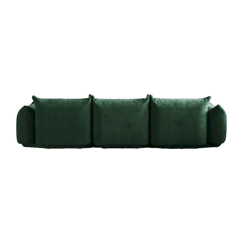 Canapé modulaire en tissu chenille