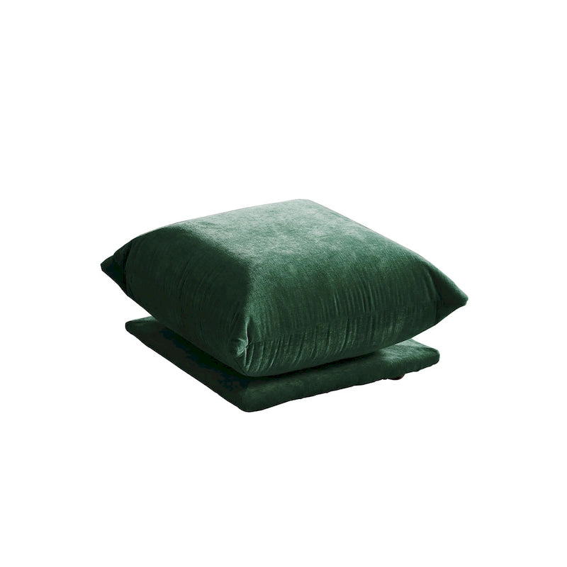 Canapé modulaire en tissu chenille