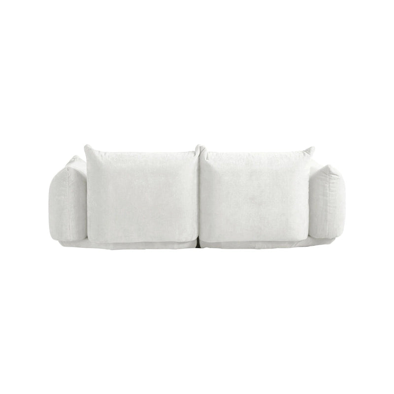 Canapé modulaire en tissu chenille