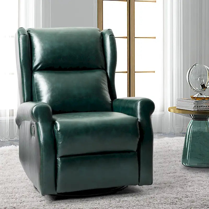 Fauteuil pivotant moderne en similicuir pour chambres d'enfants