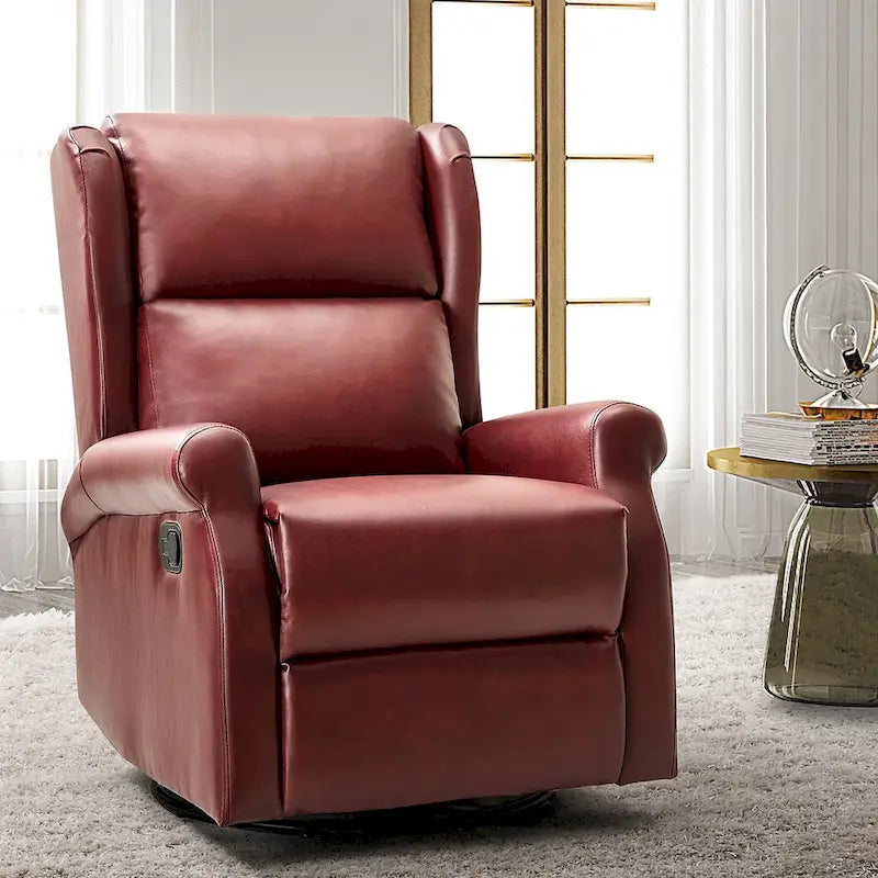 Fauteuil pivotant moderne en similicuir pour chambres d'enfants