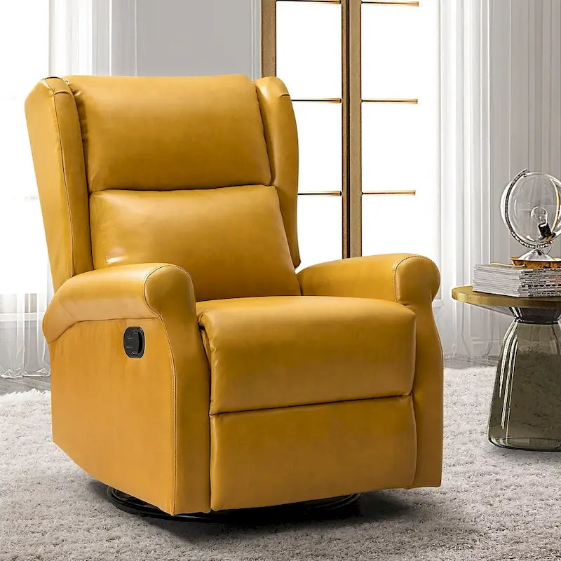 Fauteuil pivotant moderne en similicuir pour chambres d'enfants