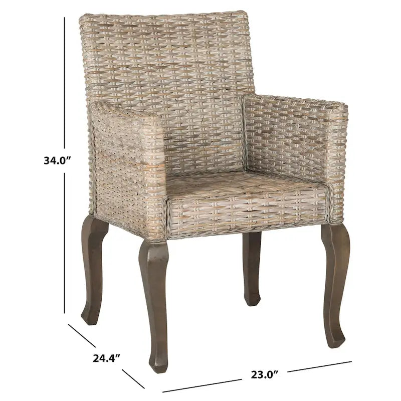 Chaise de salle à manger en bois naturel