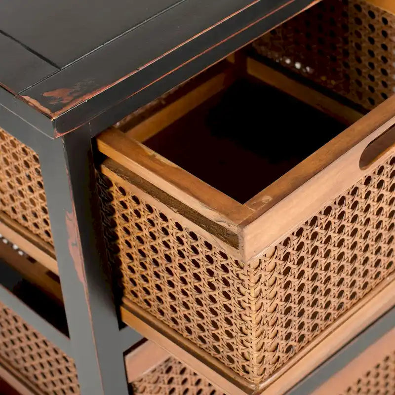 Meuble de rangement à quatre tiroirs