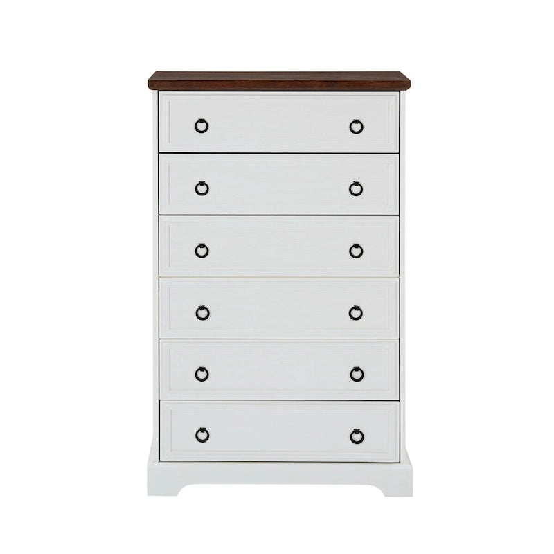 Commode moderne à six tiroirs