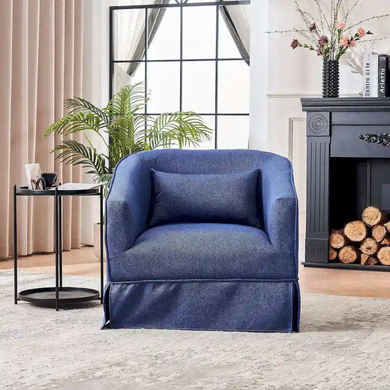 Fauteuil pivotant de salon