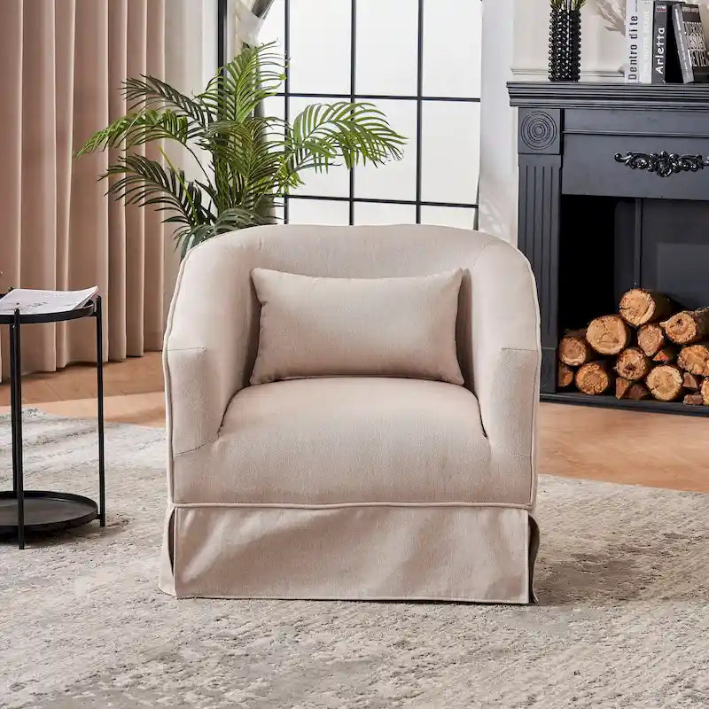 Fauteuil pivotant de salon