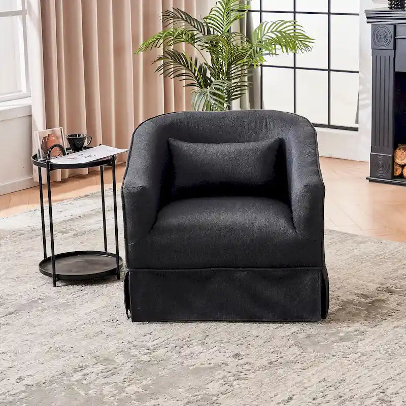 Fauteuil pivotant de salon