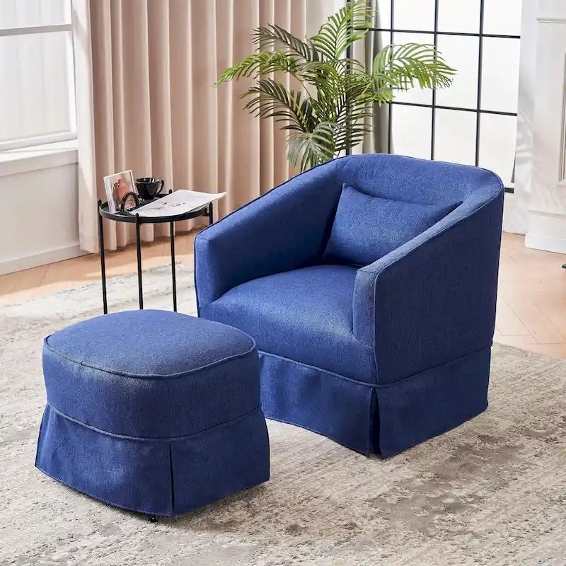 Fauteuil pivotant de salon