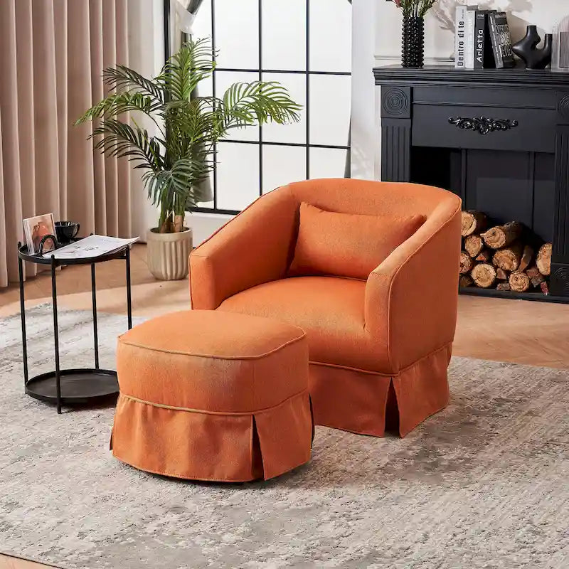Fauteuil pivotant de salon