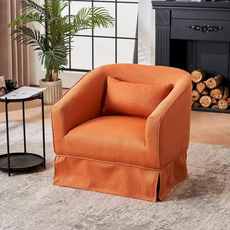 Fauteuil pivotant de salon