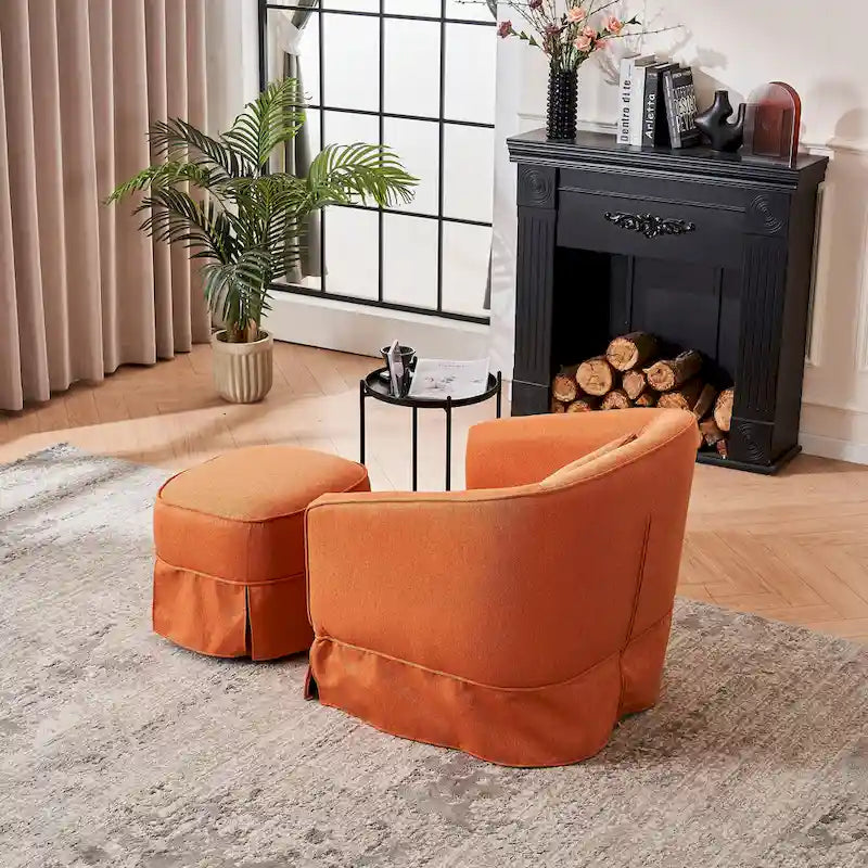 Fauteuil pivotant de salon