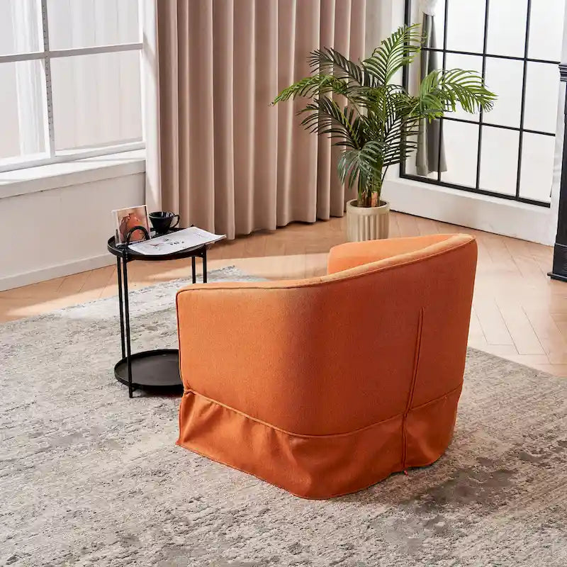 Fauteuil pivotant de salon