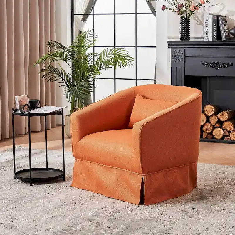 Fauteuil pivotant de salon