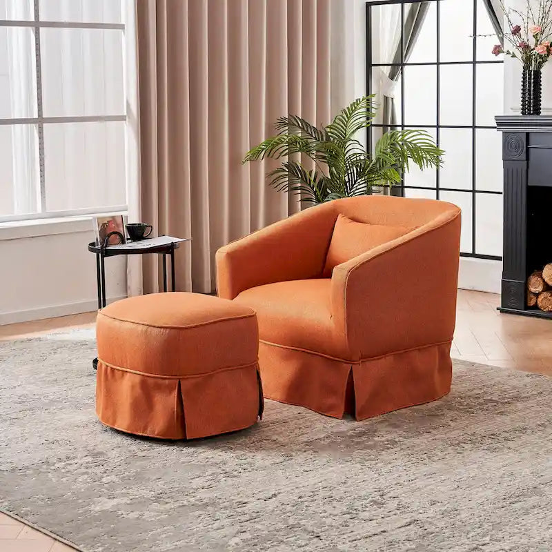 Fauteuil pivotant de salon
