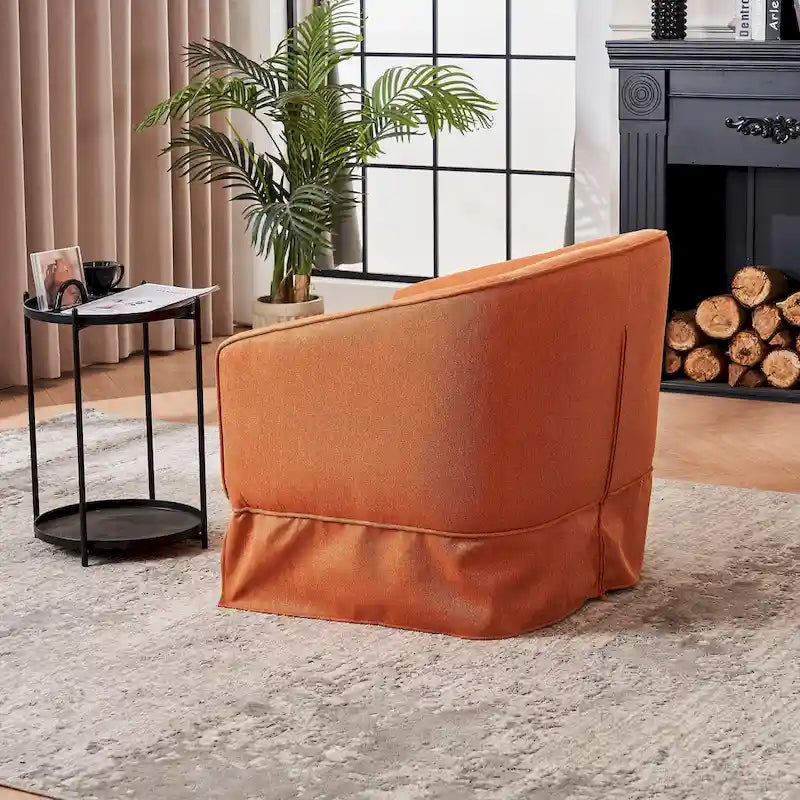 Fauteuil pivotant de salon