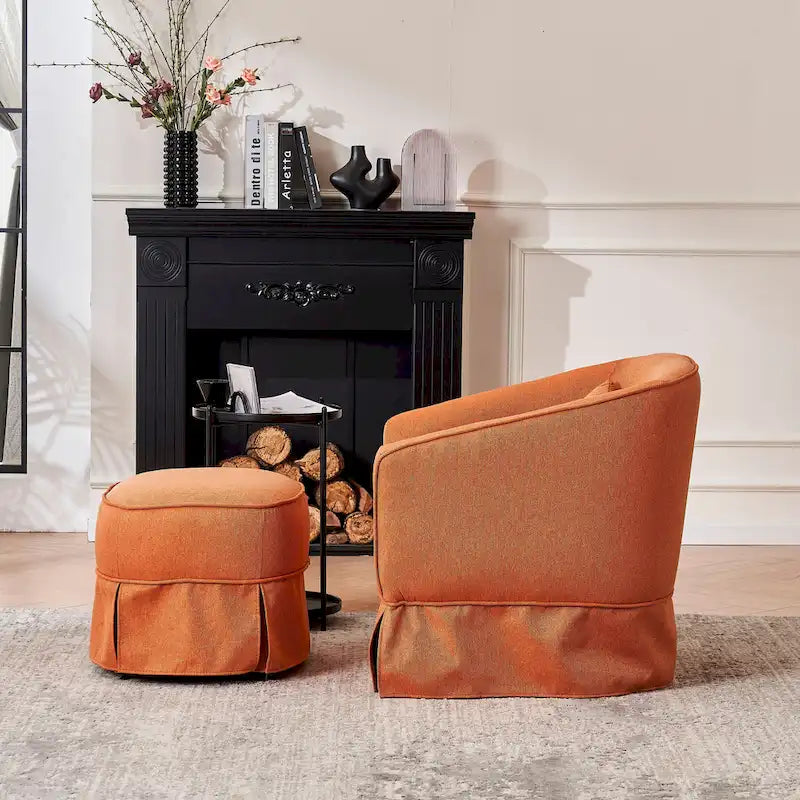 Fauteuil pivotant de salon