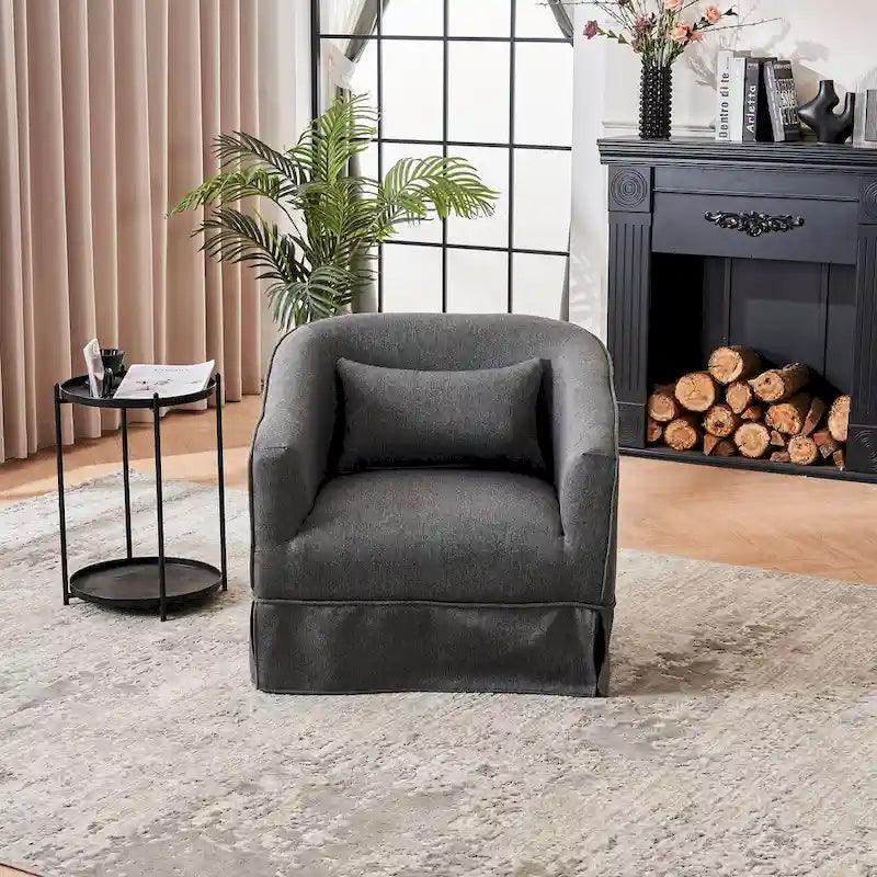Fauteuil pivotant de salon