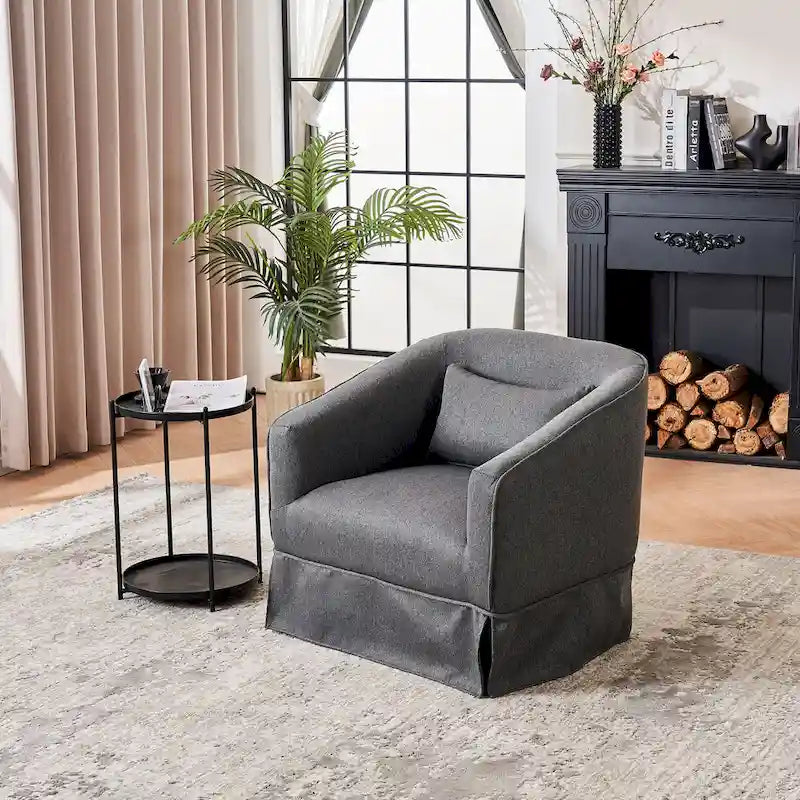 Fauteuil pivotant de salon